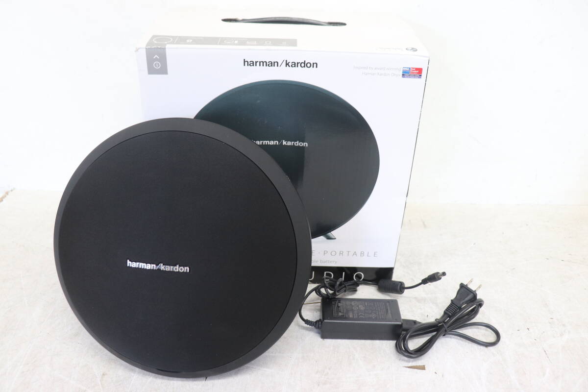 Y10/716 箱、取扱説明書つき harman kardon ハーマンカードン ONYX STUDIO ワイヤレススピーカー Bluetooth 動作確認済み