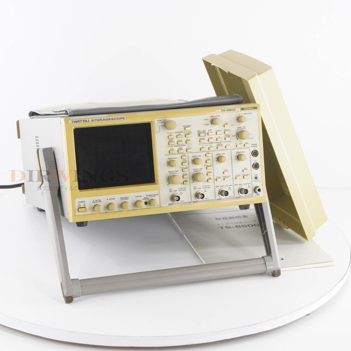 JB] 保証なし TS-8500 IWATSU STORAGESCOPE OSCILLOSCOPE 500MHz 岩通