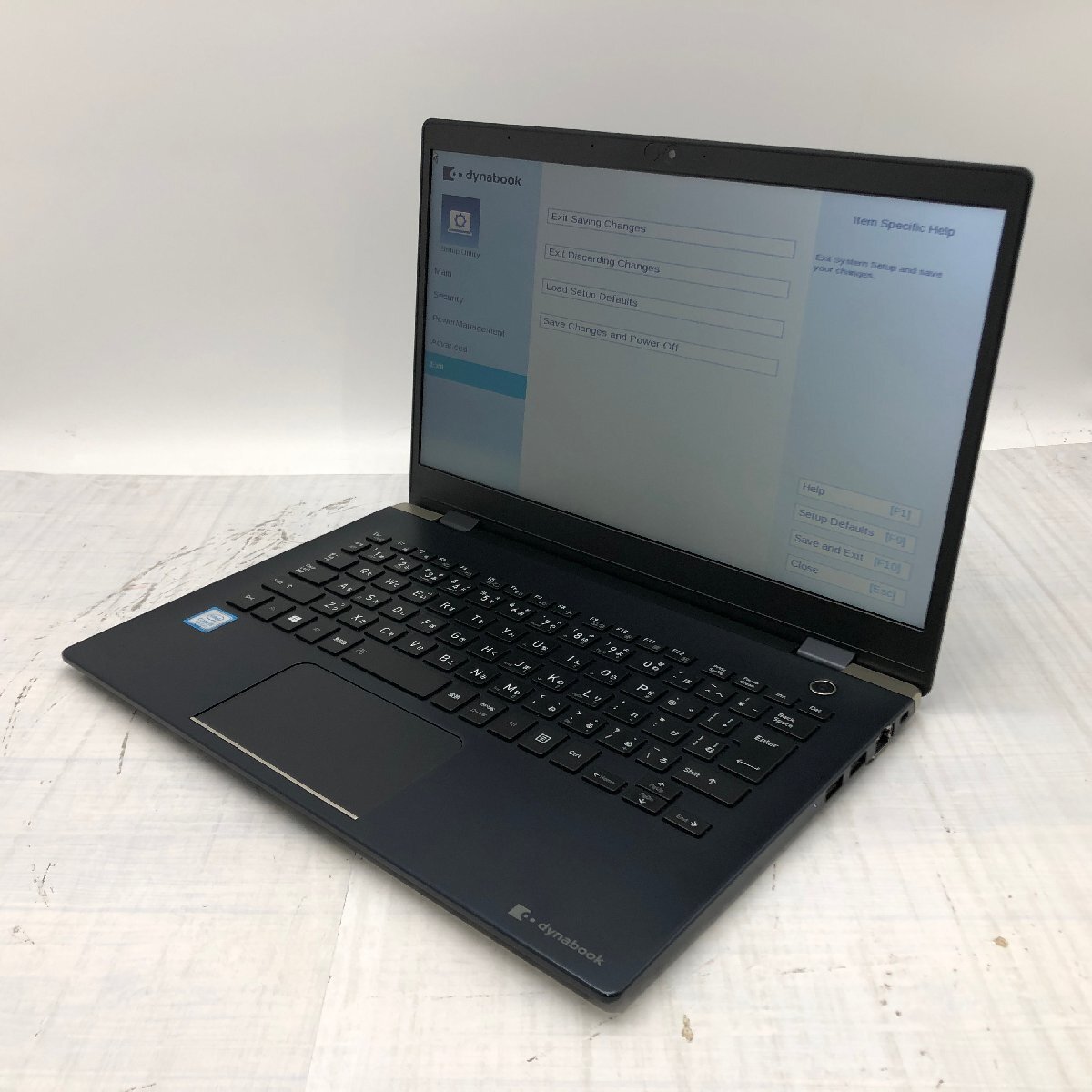 難あり】TOSHIBA dynabook G83/M Core i5 8250U 1.60GHz/8 GB/256 GB(NVMe)