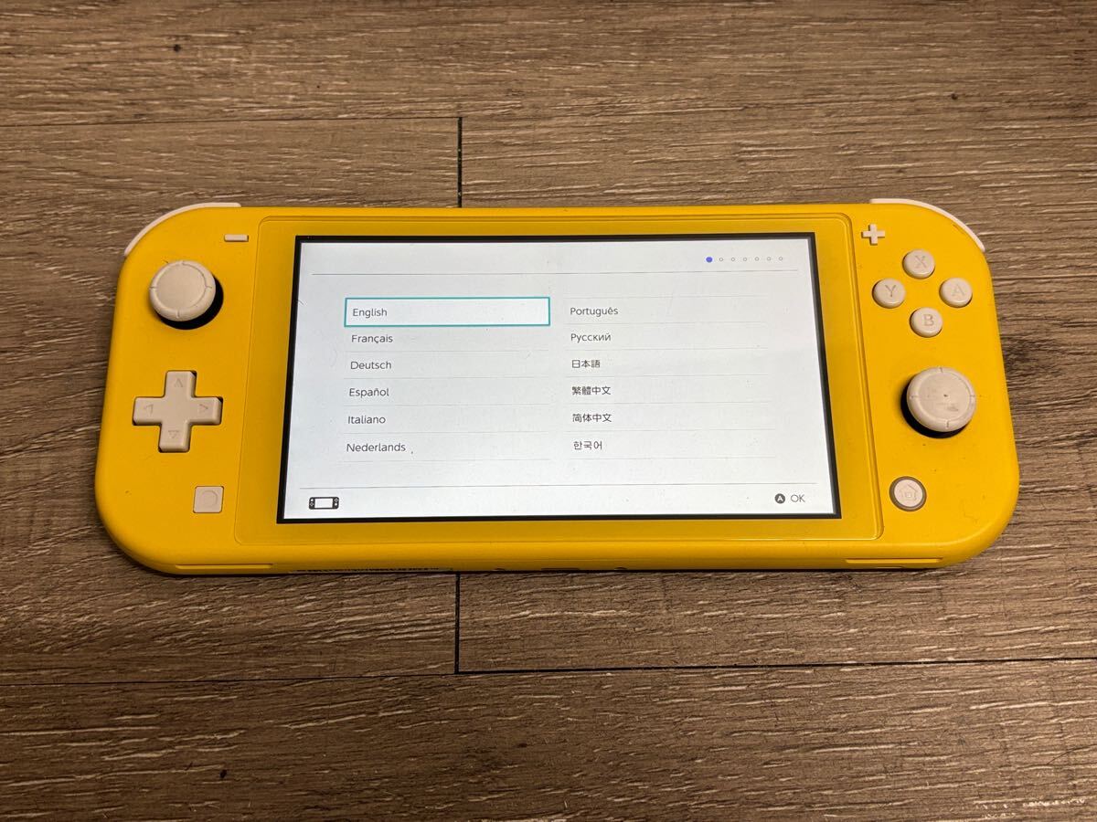 ☆ SW ☆ Nintendo Switch Lite イエロー ジャンク 本体のみ