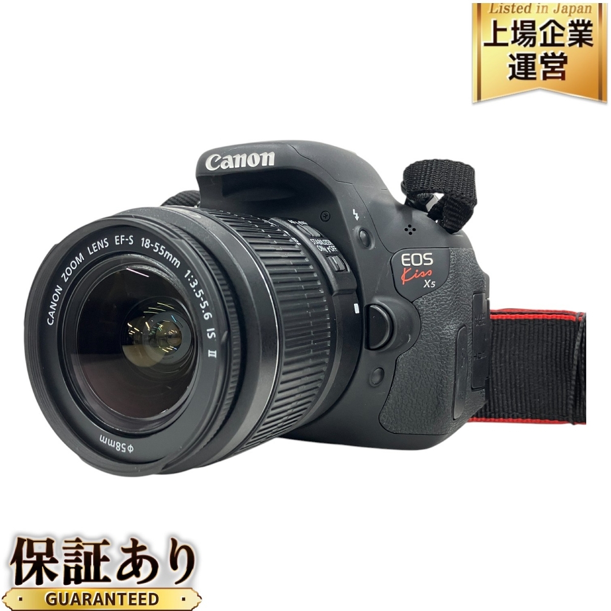 Canon EOS kiss X5 ZOOM EF-S 18-55mm 3.5-5.6 / 55-250mm 4-5.6 IS II 