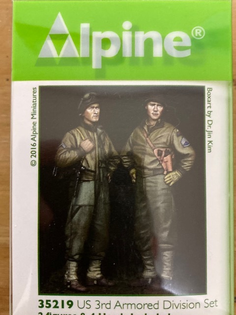1/35 アメリカ 戦車 兵 軍曹 アルパイン 完成品