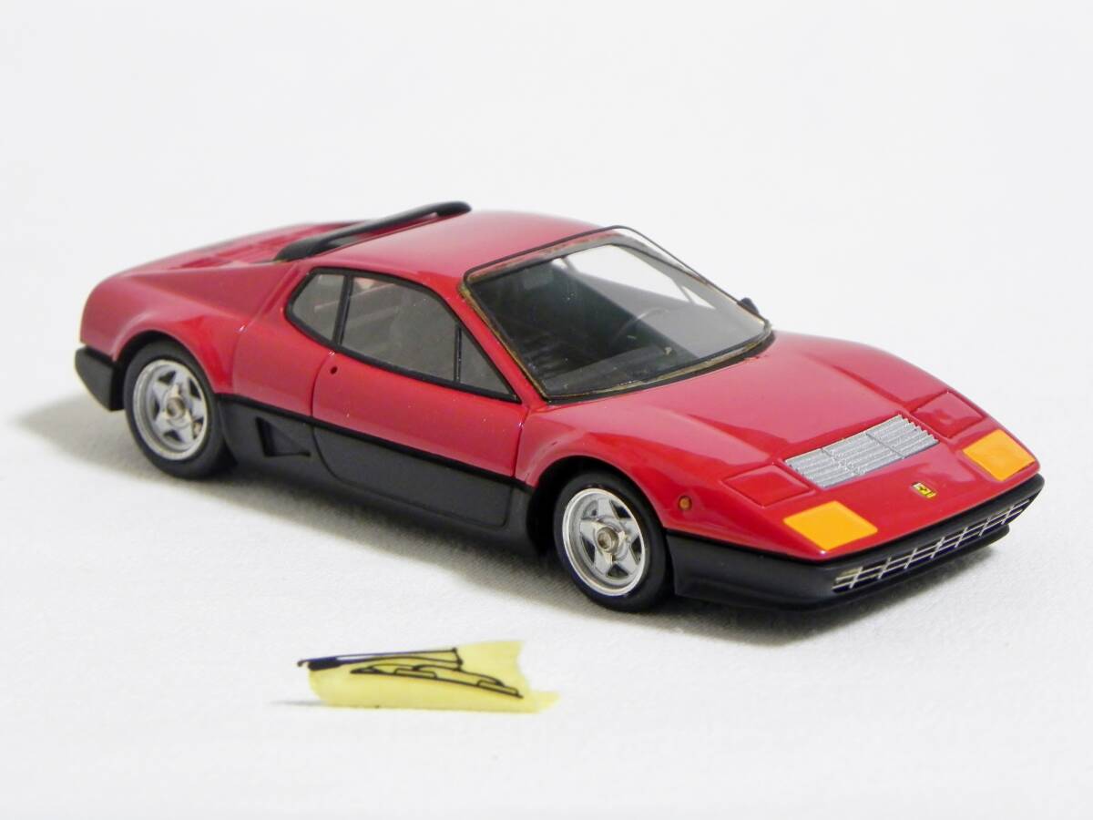 BBR 1/43 フェラーリ 512BB 1976 レッド パーツ外れ有り 箱・台座無し