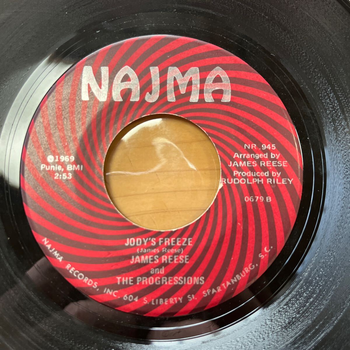 JAMES REESE LET’S GO / JODY’S FREEZE_2