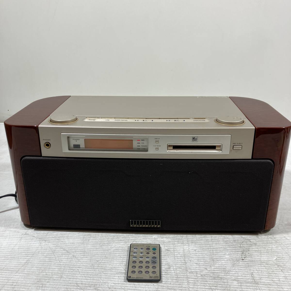 ソニー SONY MD-7000 CELEBRITY MD CD 買取実績 セレブリティII CD⁄MD