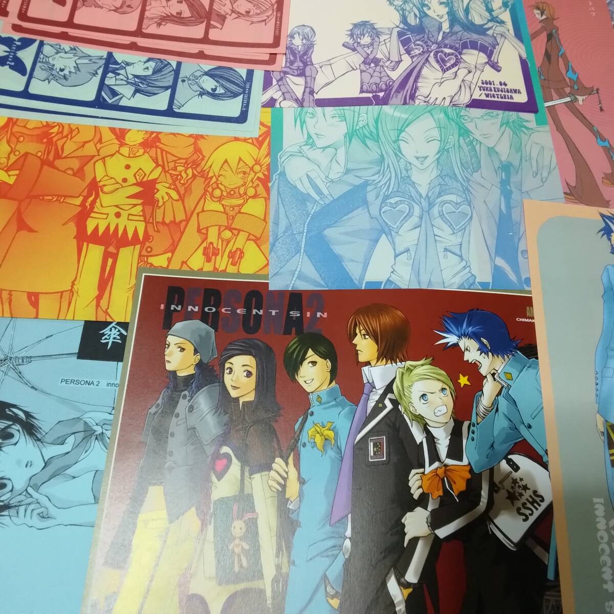 1999年頃　当時物　ペルソナ2　ペルソナ2罪　ペルソナ2罰　同人誌　同人便箋　 PERSONA　fanbook 　ATLUS fanart_2