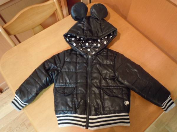ディズニー スキップランド ミッキー耳ダウン調ジャケット 100 95 104cm 売買されたオークション情報 Yahooの商品情報をアーカイブ公開 オークファン Aucfan Com