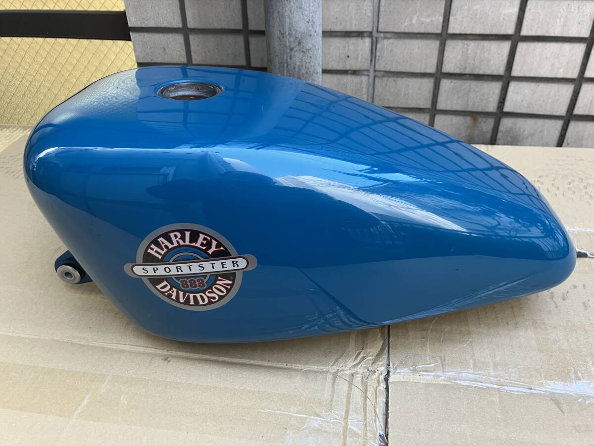 スポーツスター 03 2002年XL883 純正タンク XLH883 1200 リジスポ 内部 