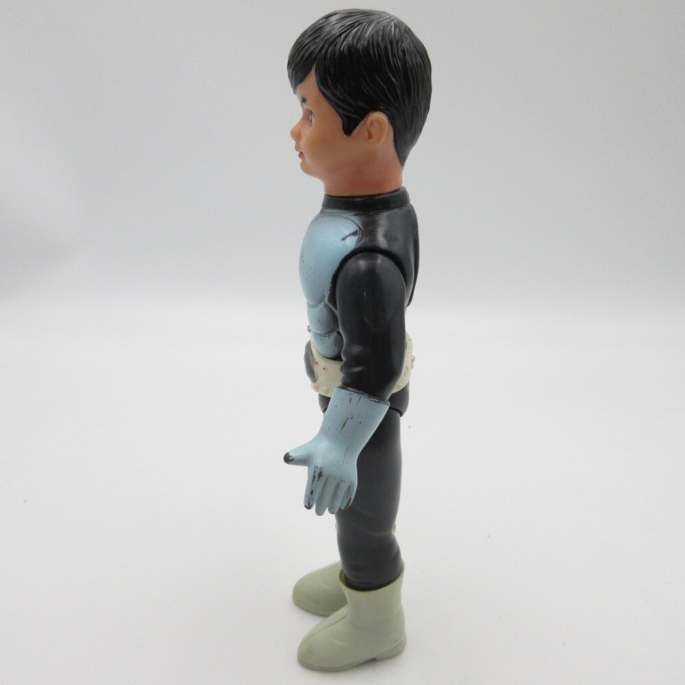 1円〜 旧バンダイ 仮面ライダー 旧1号 面取れ ソフビ スタンダード