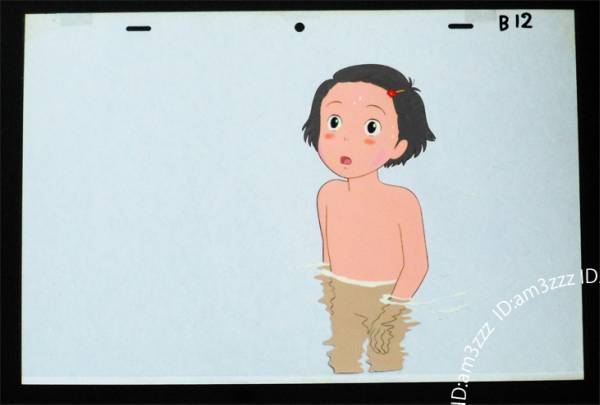 おもひでぽろぽろ セル画 タエ子 ジブリ 高畑勲宮崎駿(風の谷の