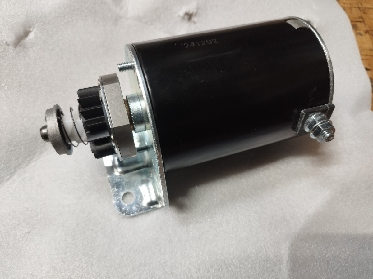 【長期保管品】ヤナセ 810HST セルモーター　スターターASSY　廃盤　除雪機　エンジン_2