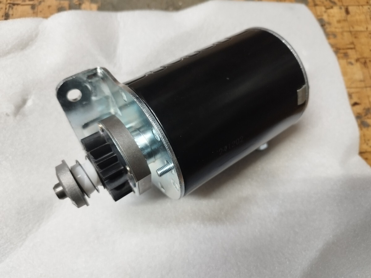 【長期保管品】ヤナセ 810HST セルモーター　スターターASSY　廃盤　除雪機　エンジン_3