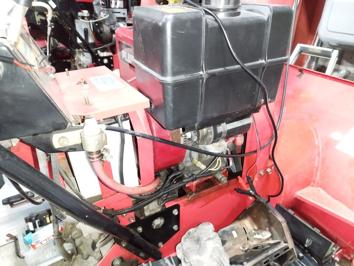 【長期保管品】ヤナセ 810HST セルモーター　スターターASSY　廃盤　除雪機　エンジン_5