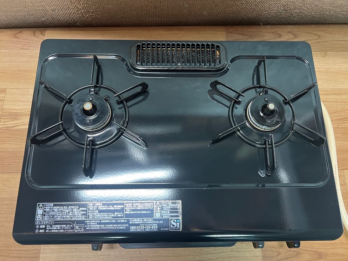 Paloma パロマ ガスコンロ ガステーブル 都市ガス用 IC-S37-R 2021年製 _5