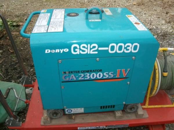 デンヨー GA-2300SS-IV 発電機