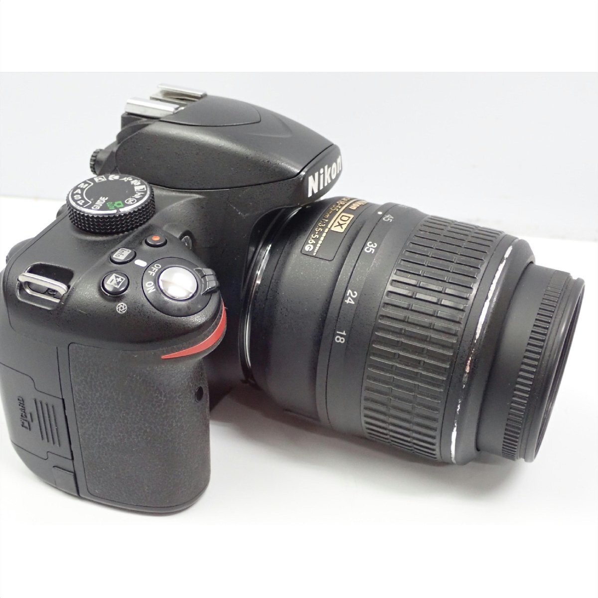 1円【ジャンク】Nikon ニコン/デジタル一眼カメラレンズセット AF-S NIKKOR 18-55mm F3.5-5.6G付き/D3200/62_4