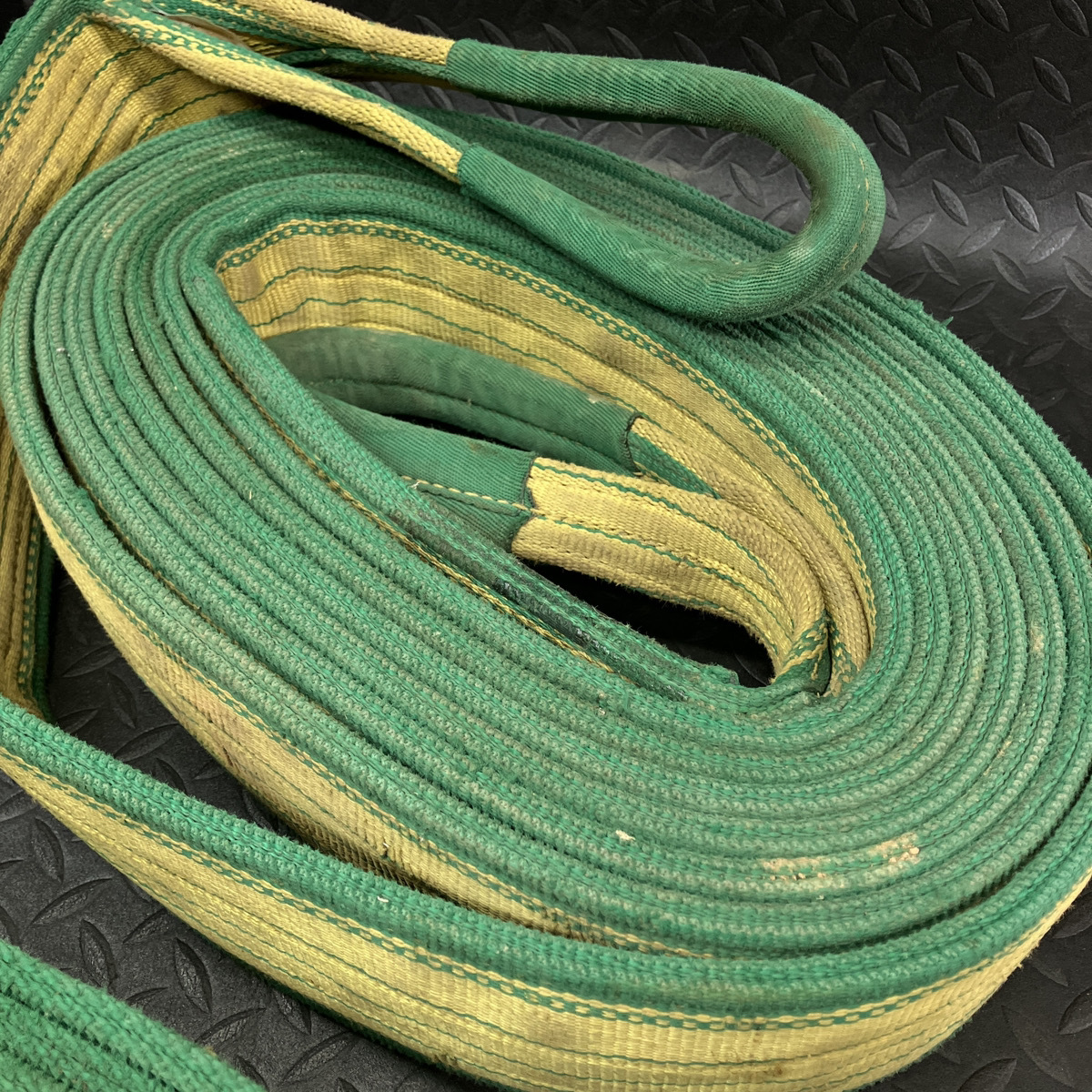 中古 スリングベルト 幅:100mm 全長:8m 2本セット_3