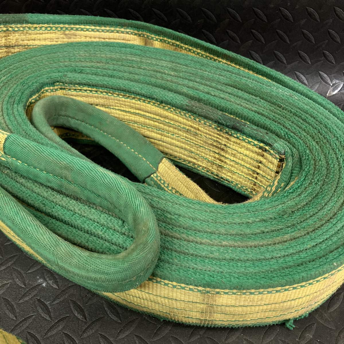 中古 スリングベルト 幅:100mm 全長:8m 2本セット_6