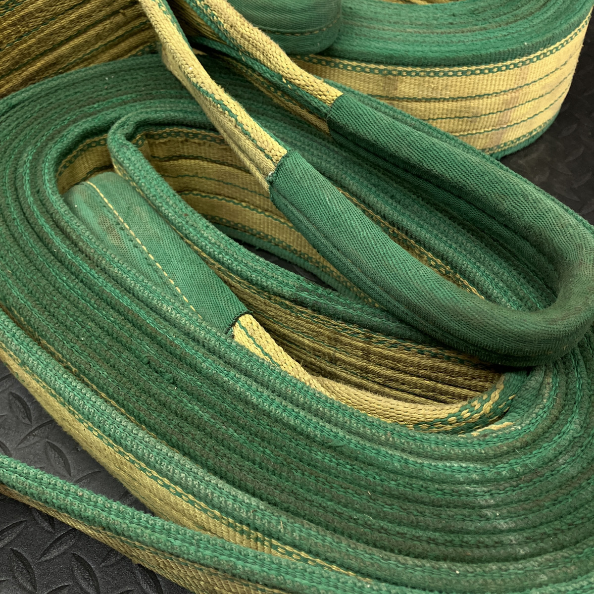 中古 スリングベルト 幅:100mm 全長:8m 2本セット_7