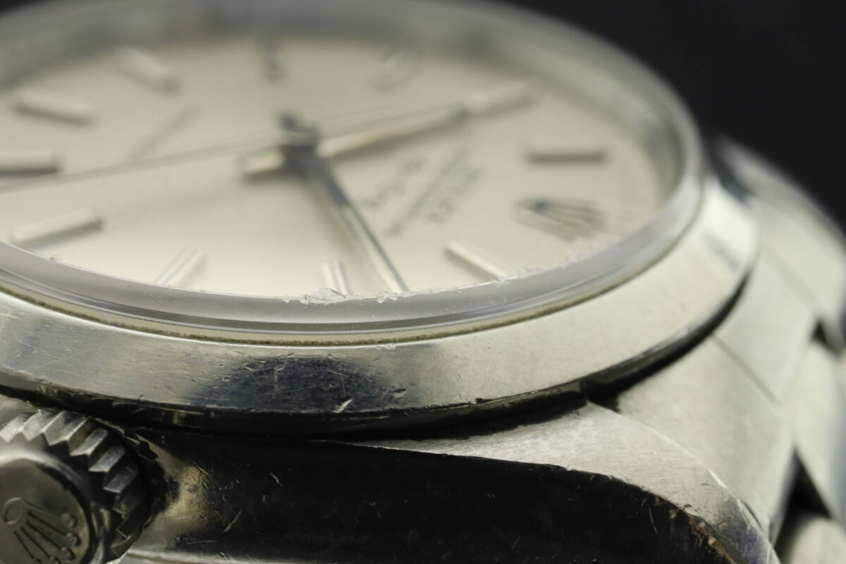 LVSP7-3-20 7T033-2 ROLEX ロレックス 腕時計 14000 オイスターパーペチュアル Air-King エアキング T番 約93g メンズ シルバー ジャンク_6