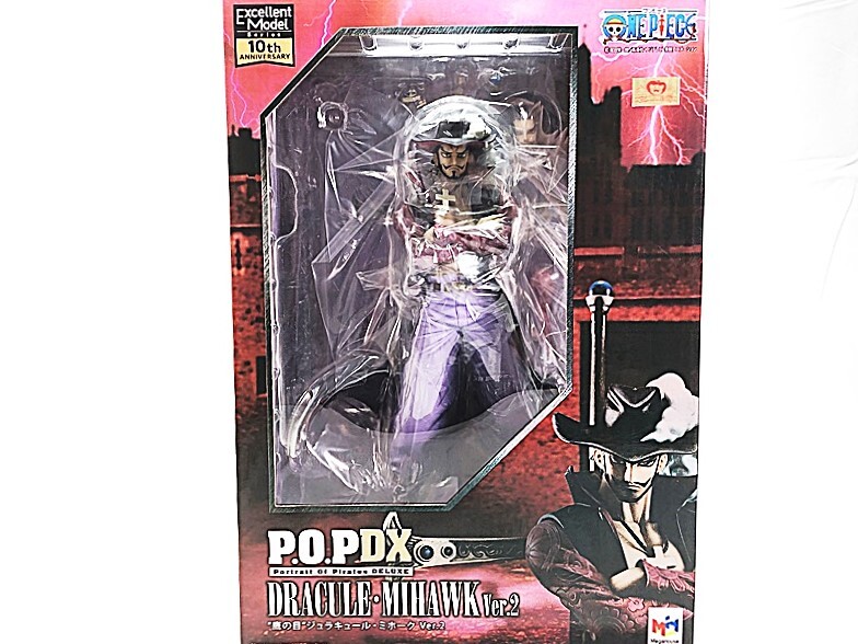 メガハウス　エクセレントモデル　ワンピース　P.O.P DX　鷹の目 ジュラキュール・ミホーク Ver.2　フィギュア　同梱OK　1円スタート★S_1
