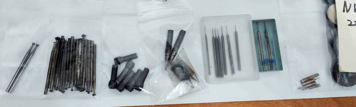 608 彫金工具 貴金属加工 ステンレスドリル など_5