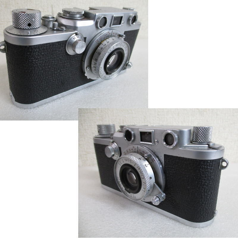 Leica II Couplex LYCAN 1932 - Série 98535 - Objectif Leitz Elmar 3,5/5 - Argentique