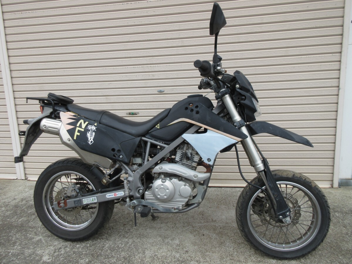 【D6810】カワサキ.Dトラッカー125ハンドル・バーハンドル【茨城発】LX125D-/同梱多いほど送料お得!!/KLX125/D-TRACKER125_10