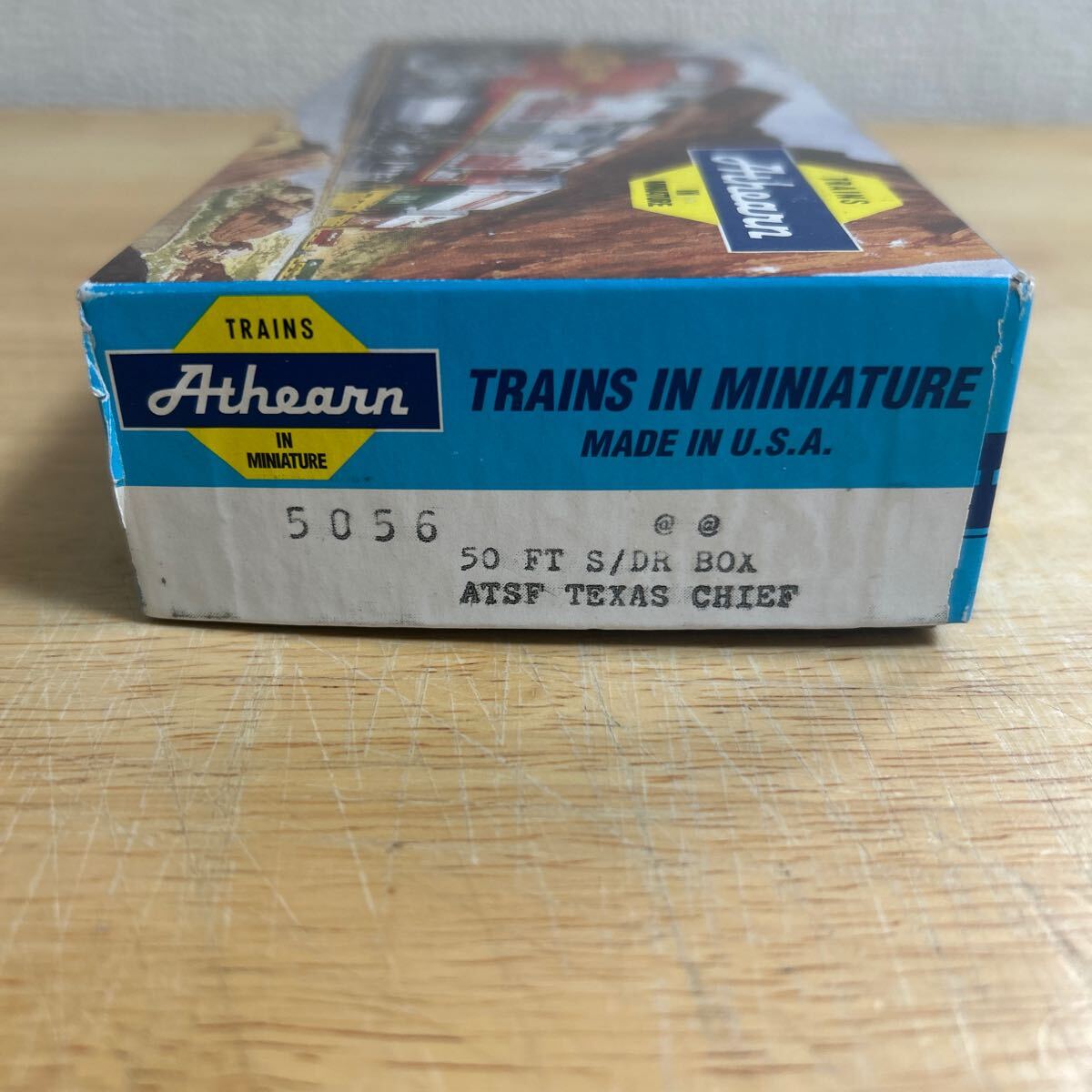 ③Athearn 3set 5056 50 FT S/DR BOX ATSF TEXAS CHIEF 5061 50 FT S/DR BOX ...
