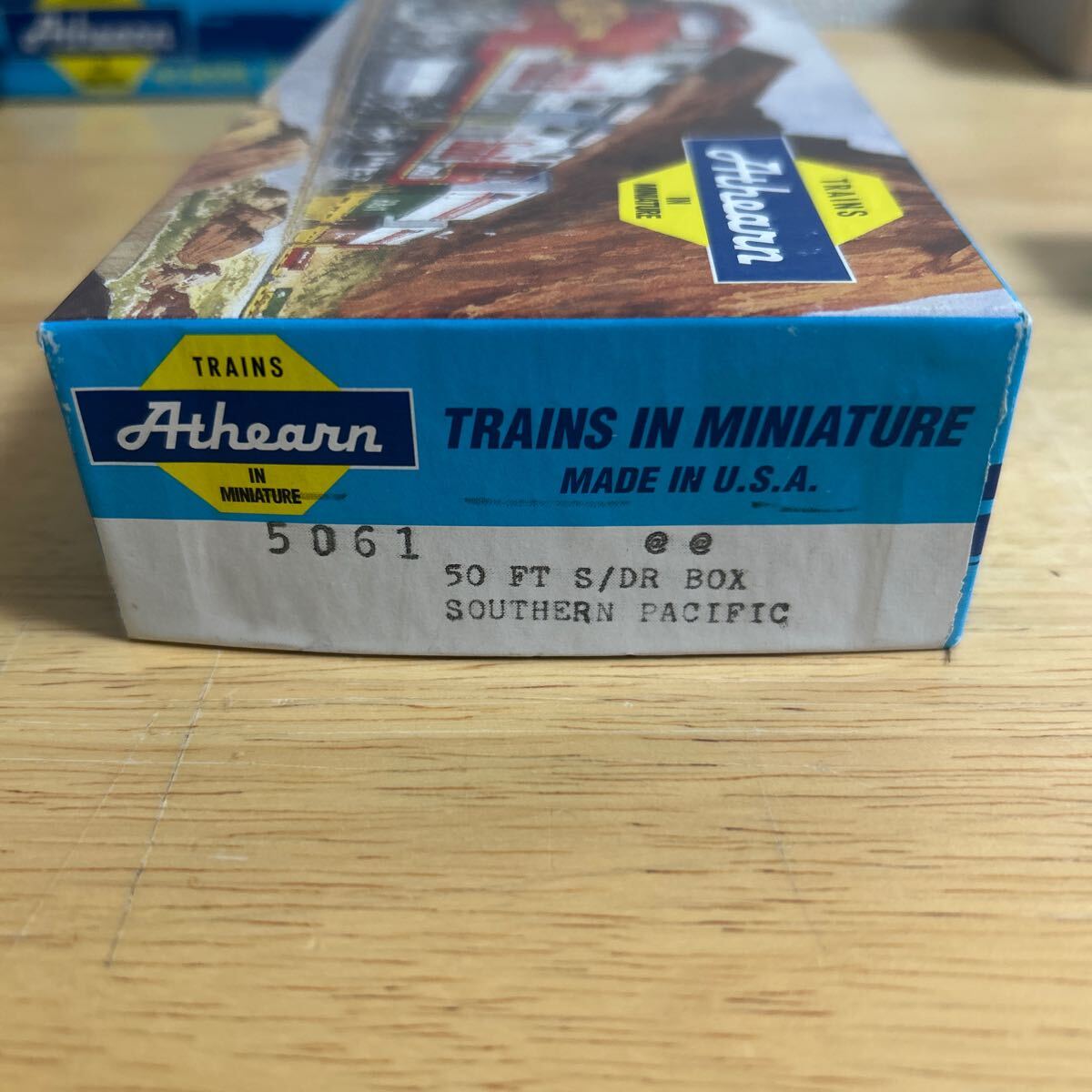 ③Athearn 3set 5056 50 FT S/DR BOX ATSF TEXAS CHIEF 5061 50 FT S/DR BOX ...