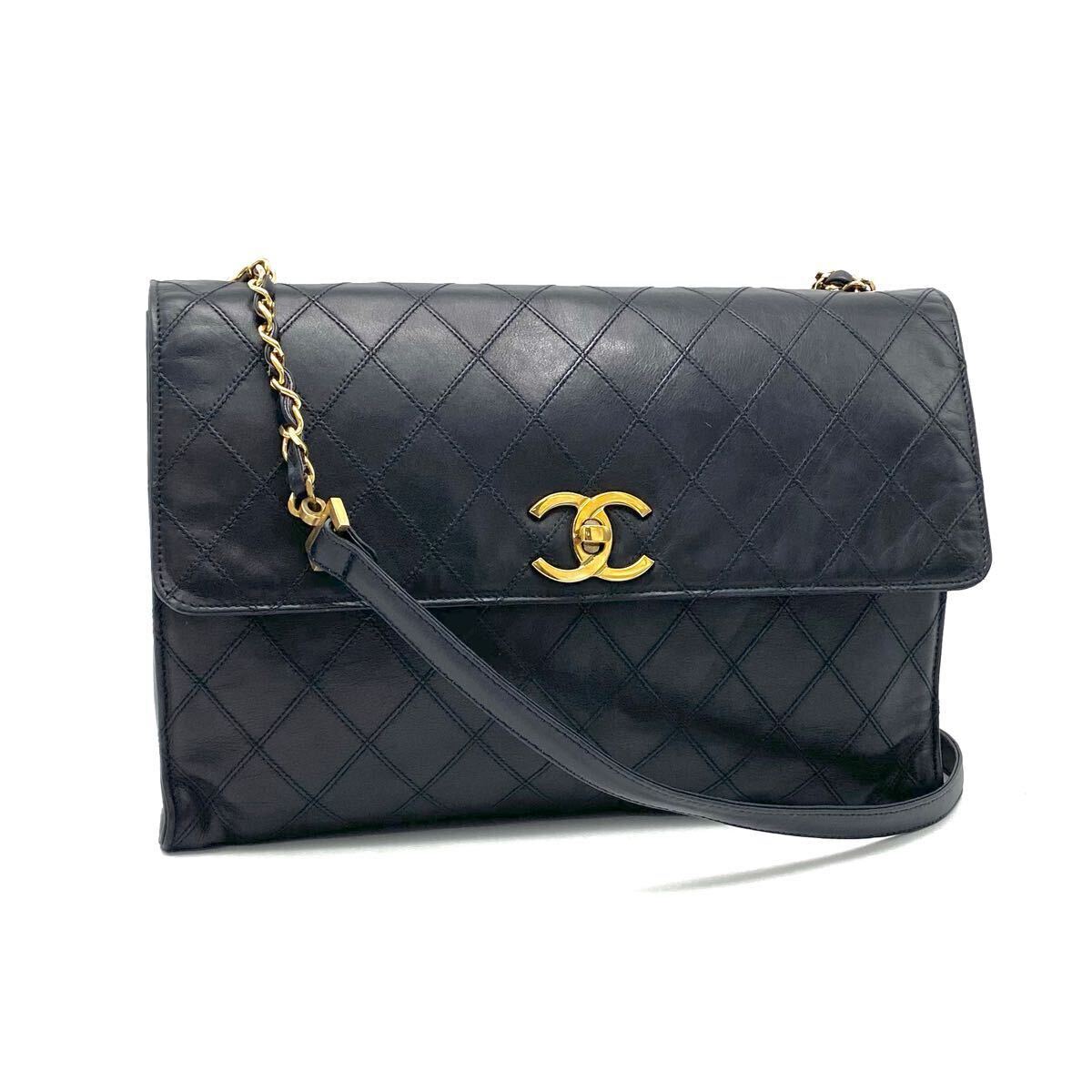 1円 良品 CHANEL シャネル ビコローレ ターンロック ココマーク レザー