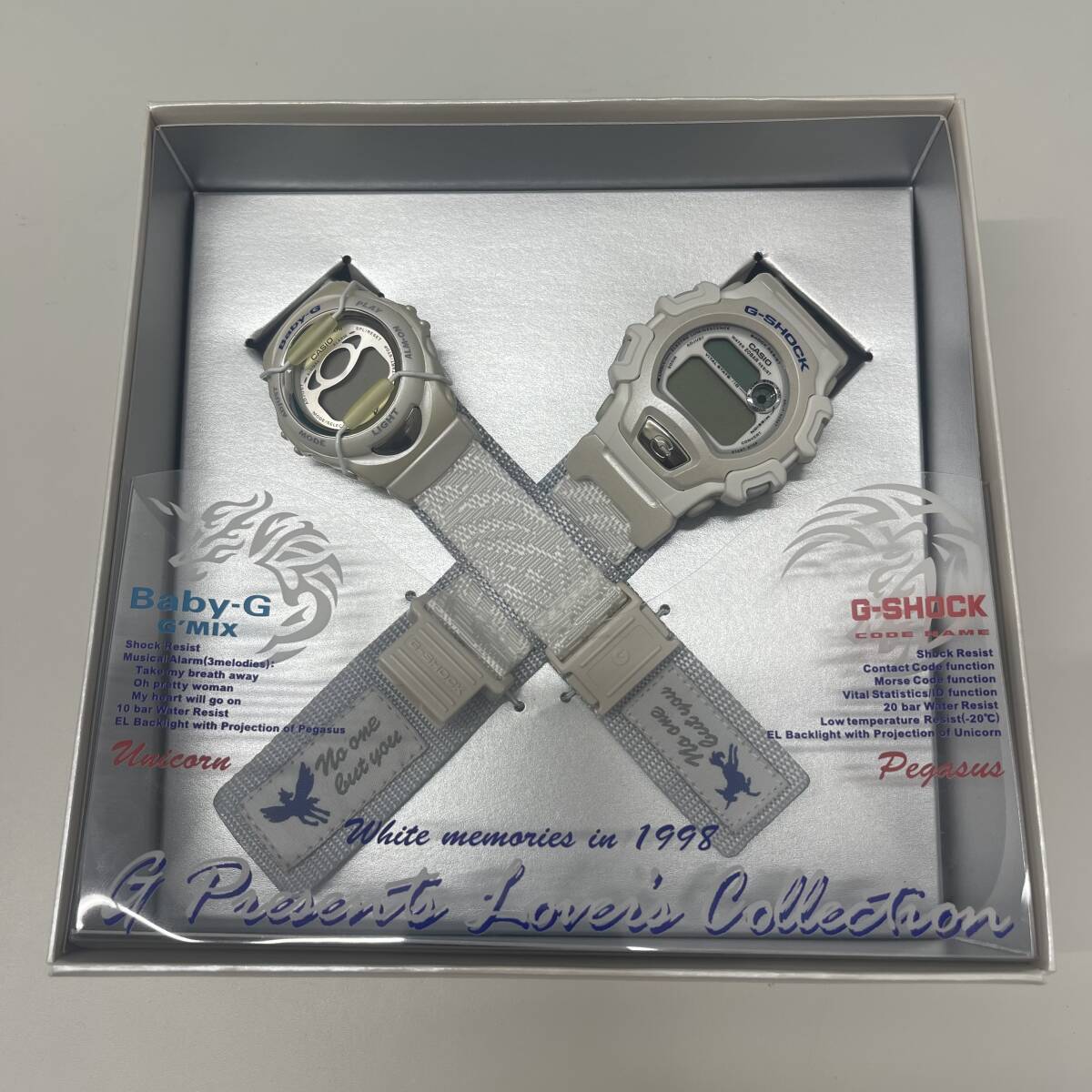 1501 G-SHOCK Baby-G ラバーズコレクション1998年モデル ペアウォッチ