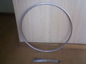 ★　希少　ＡＲＡＹＡ　アラヤ　２４インチ　ホイール　リム　３２Ｈ　ＤＴＳ　スポーク