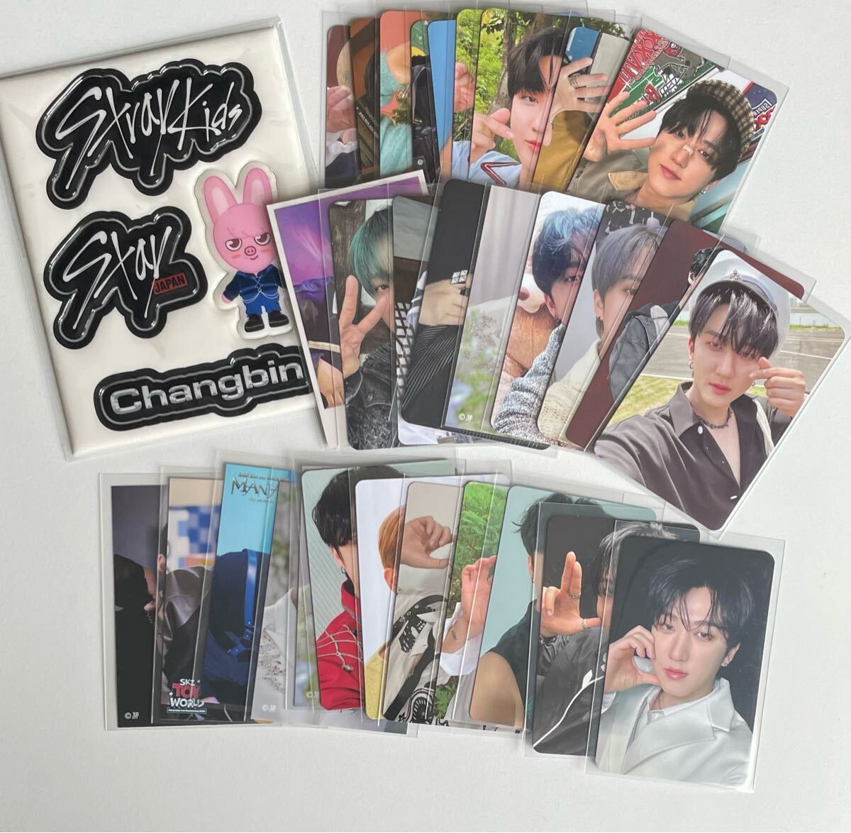 Stray Kids チャンビン スキズ ChangBinトレカ30枚 ステッカーセット_1