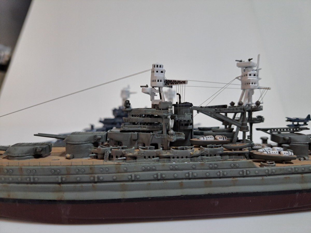 完成品1／700 アメリカ戦艦　アリゾナ&メリーランド ピットロード_2