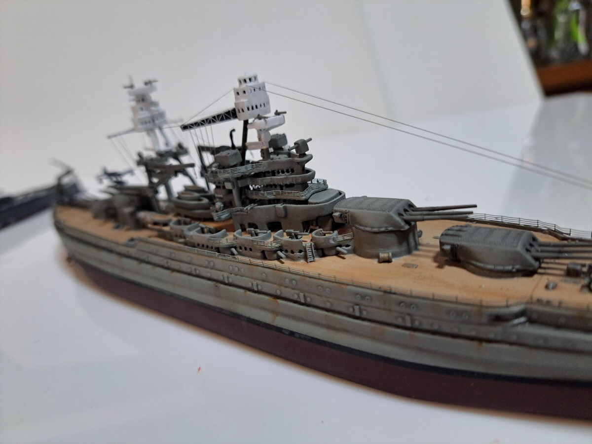 完成品1／700 アメリカ戦艦　アリゾナ&メリーランド ピットロード_5