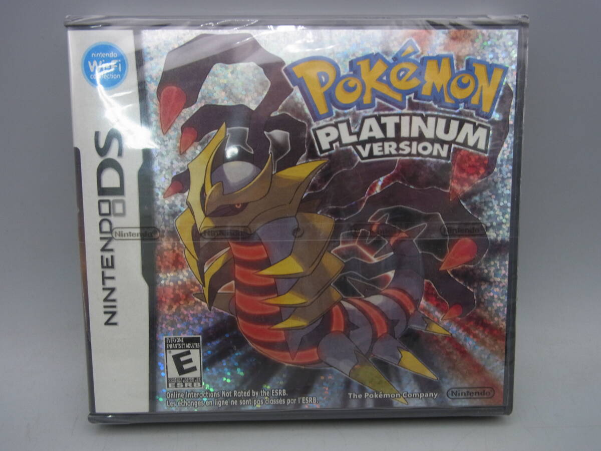 ポケット　モンスター　プラチナ　欧州版　正規品 F52-6/超希少 未開封 DS ポケットモンスター プラチナ 輸入盤 海外版
