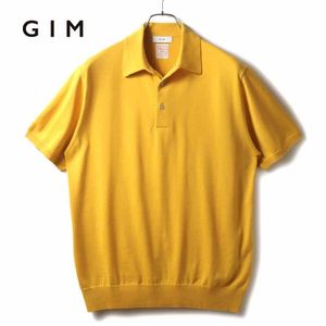 GIM(ジム) / シーアイランドコットン18G半袖ニットポロシャツ [gim2490045-LL]