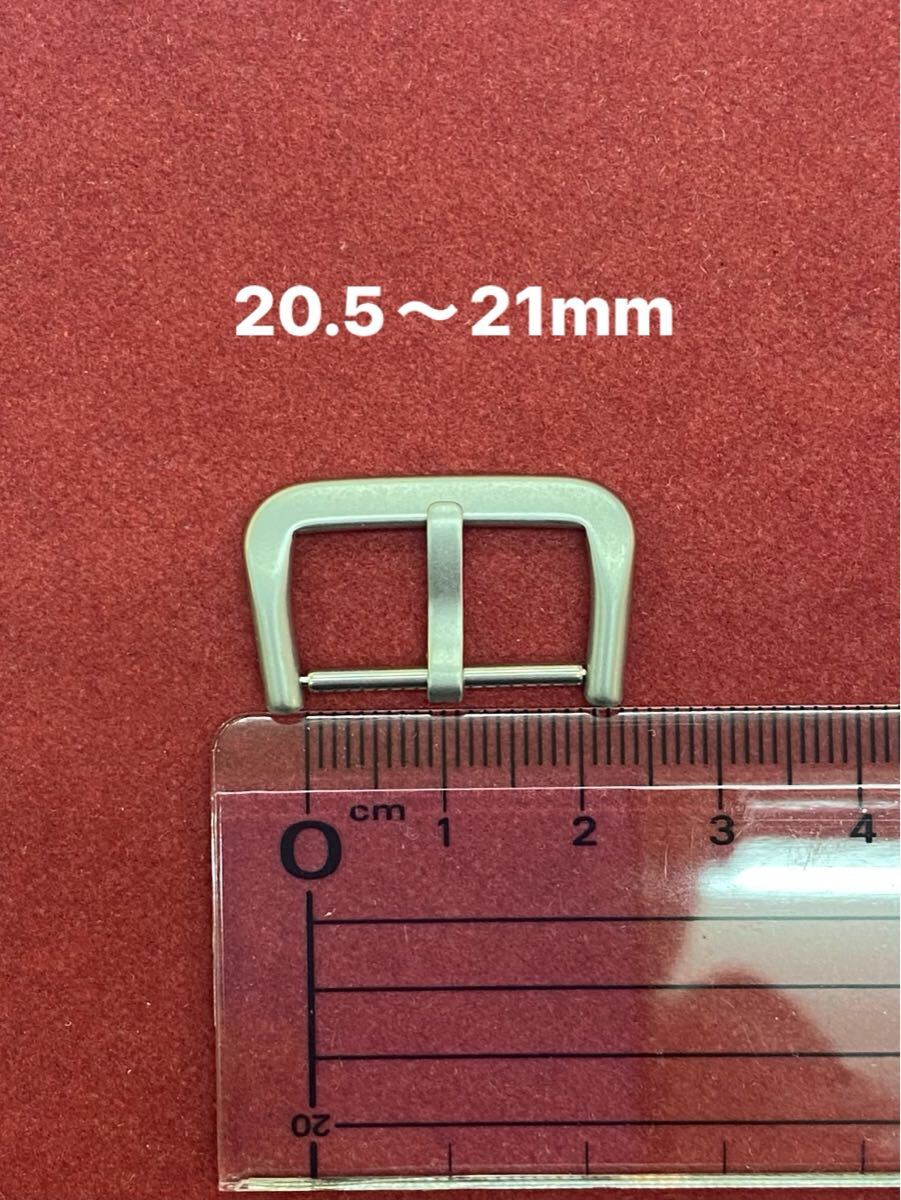 新品 20mm〜21mm幅 4コ 中古CASIO純正1コ ダイバー 腕時計バンド 尾錠 ビジョウ いろいろ 革バンド バックル _6