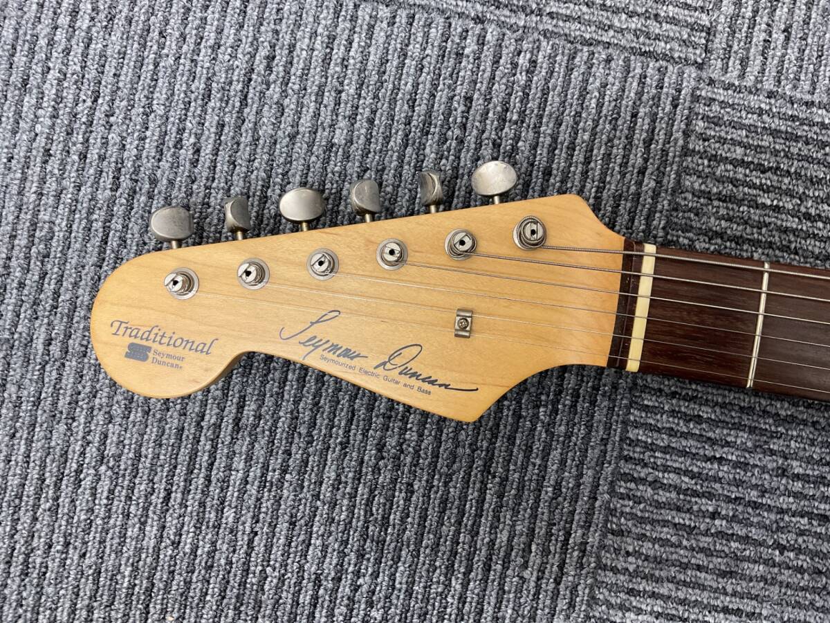 中古美品/左利き】 SeymourDuncan（ESP） ストラトタイプ エレキギター