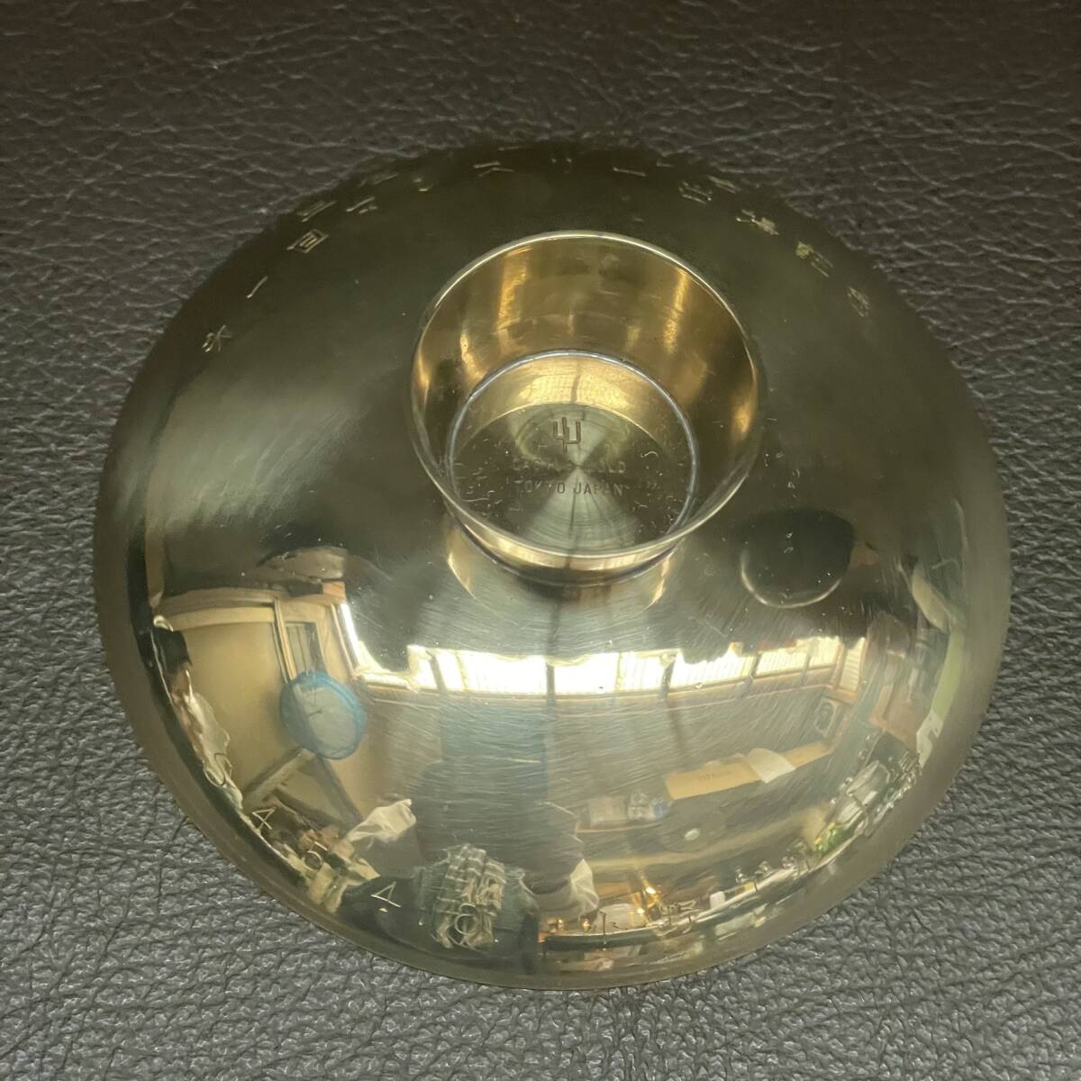 未使用 美品 金杯 CACTUS GOLD 盃 杯 箱付 カクタス ゴールド 直径10.5
