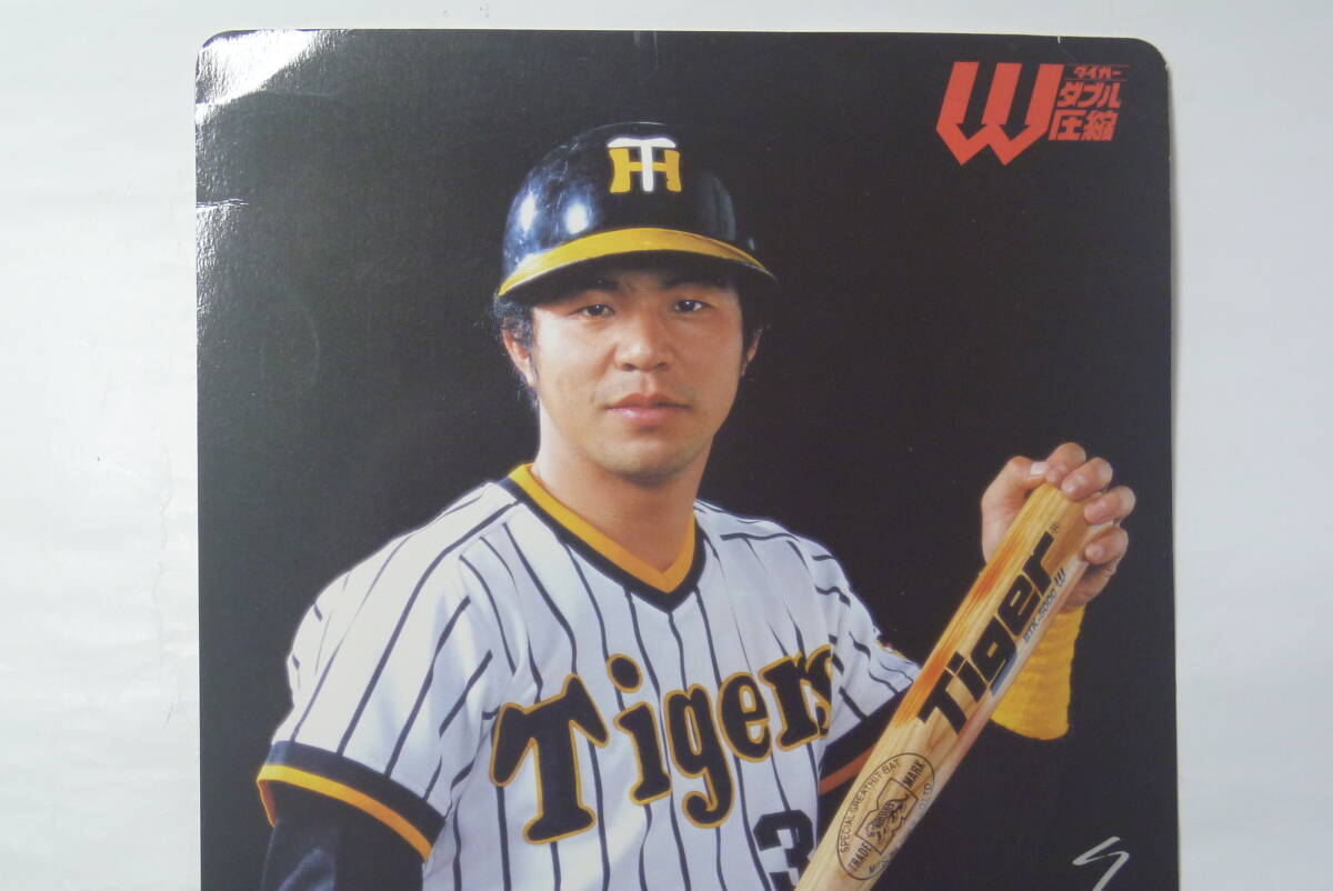 掛布雅之さん下敷き】阪神タイガース☆Tiger野球用品☆送料〒140円