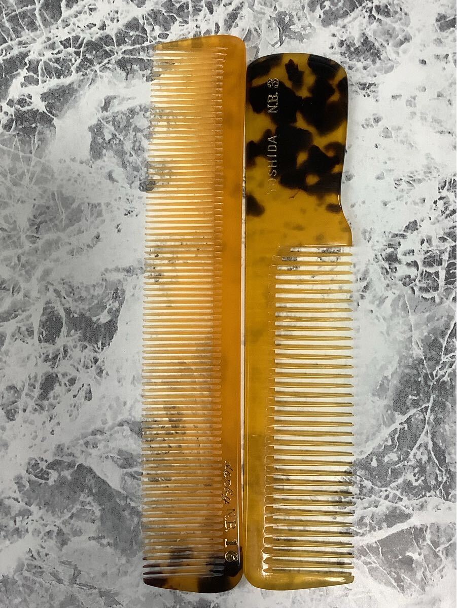 理容 コーム　　ニューべっ甲コーム　2種類_7