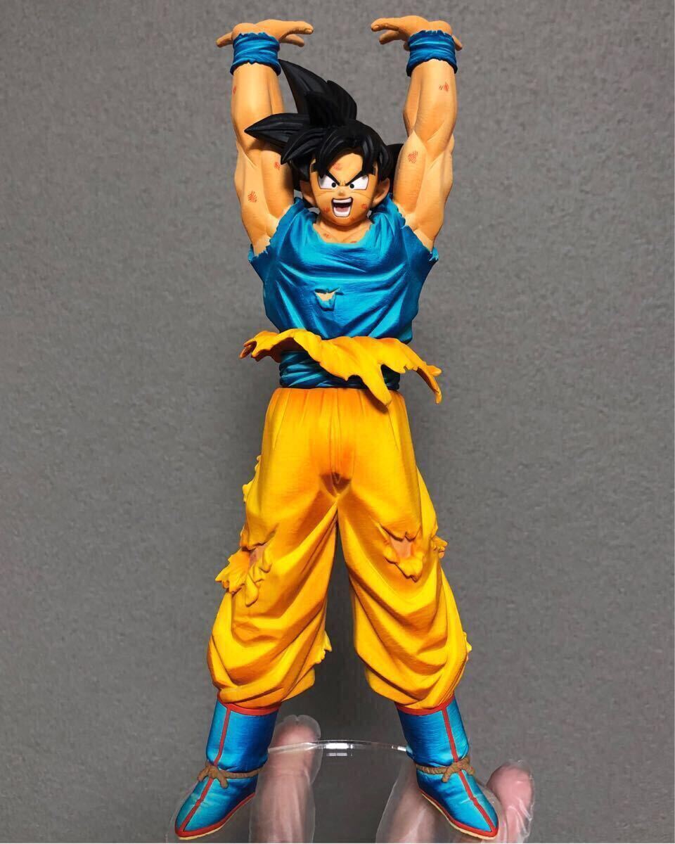 孫悟空 元気玉 フィギュア リペイント ドラゴンボール プライズ 魔人