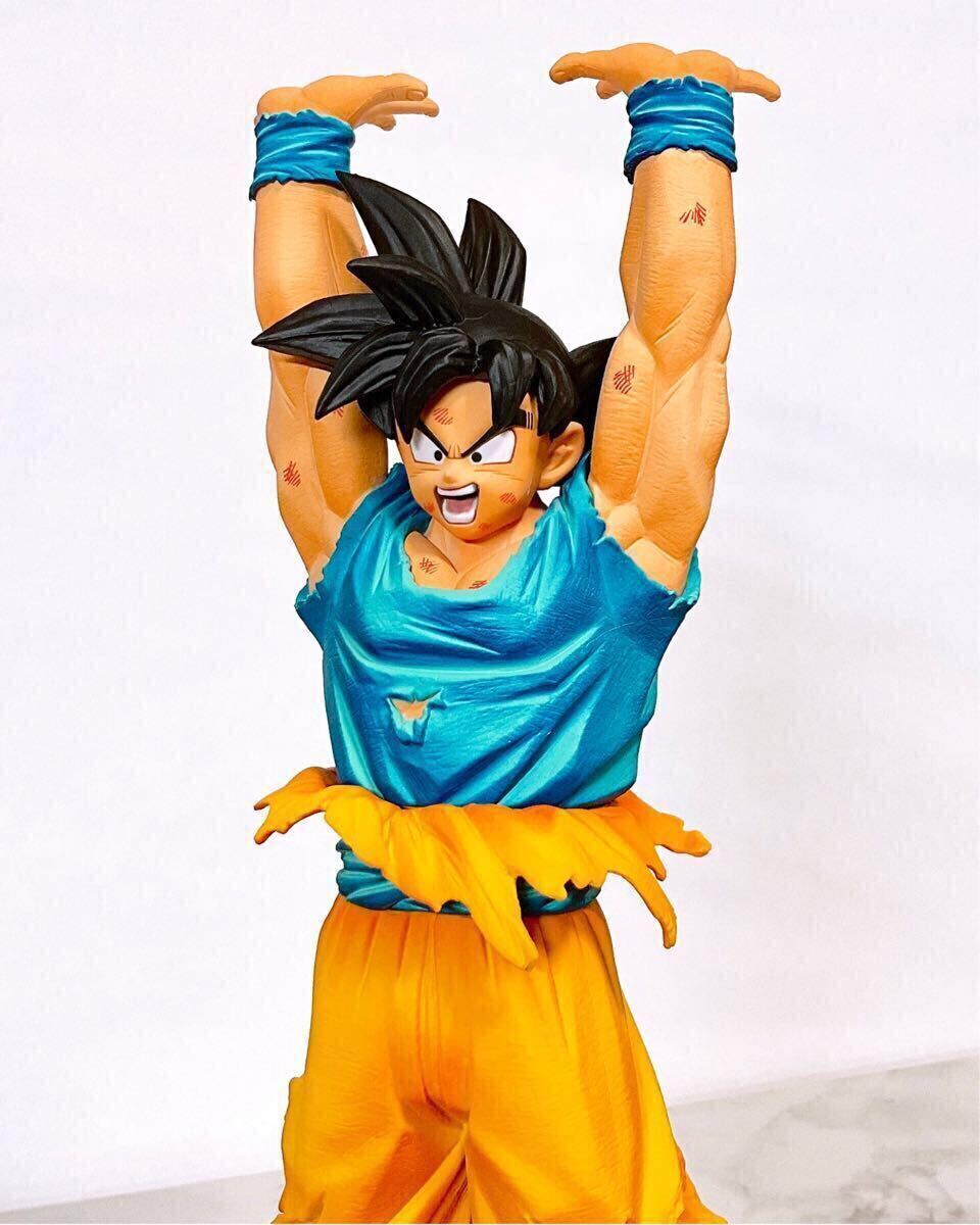 孫悟空 元気玉 フィギュア リペイント ドラゴンボール プライズ 魔人