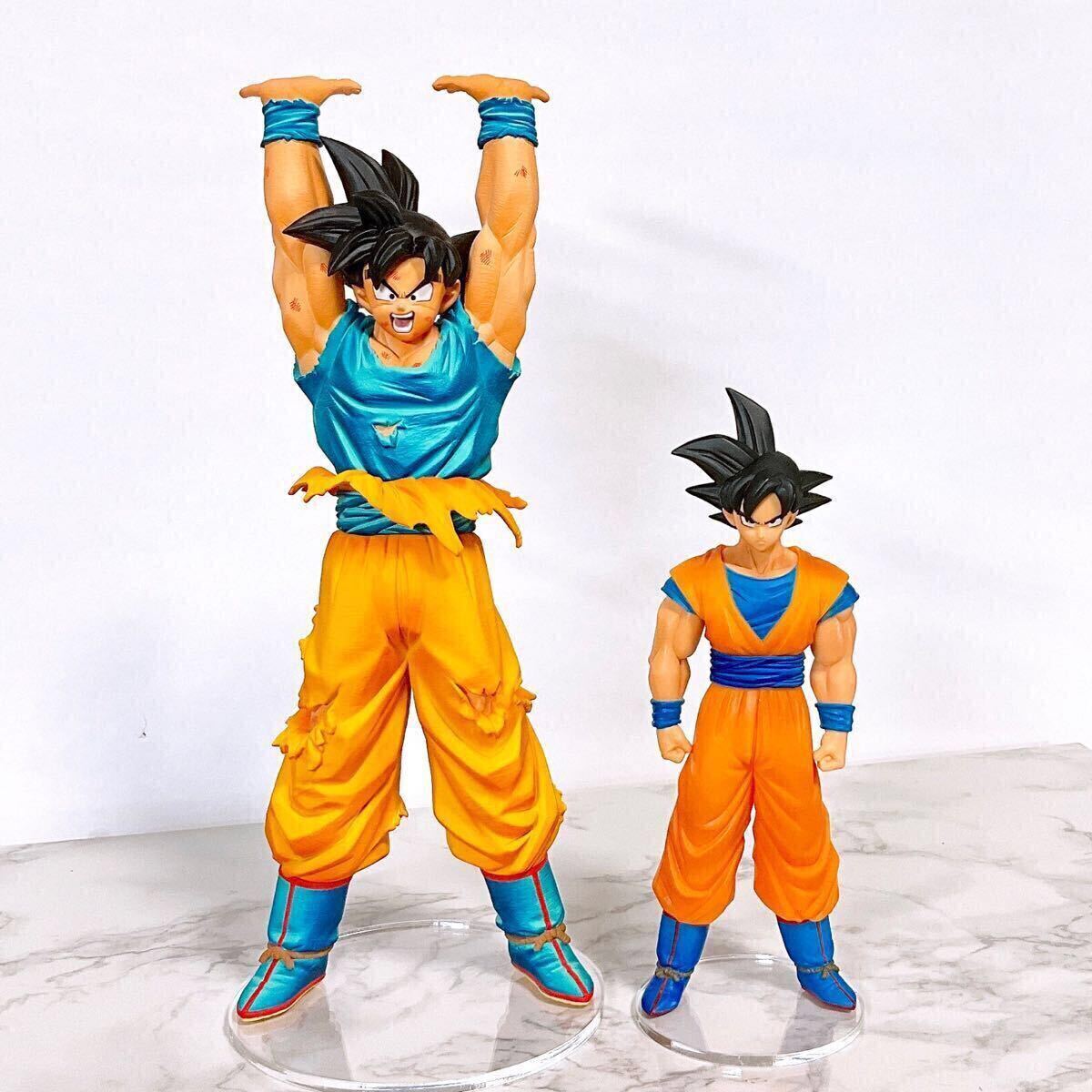 孫悟空 元気玉 フィギュア リペイント ドラゴンボール プライズ 魔人