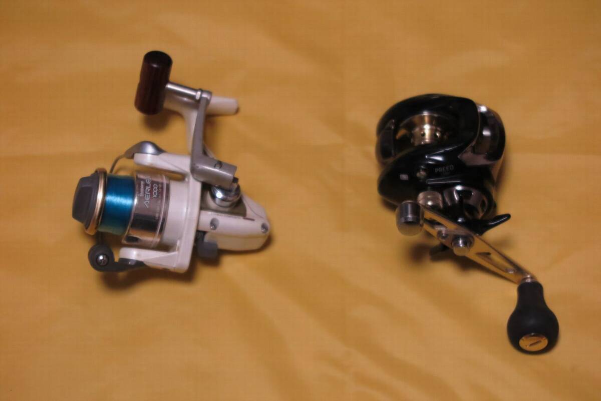 激安￥2000円出品！！ ダイワ PREED 150H＆シマノ AERLEX 1000　 キス カワハギに！_1