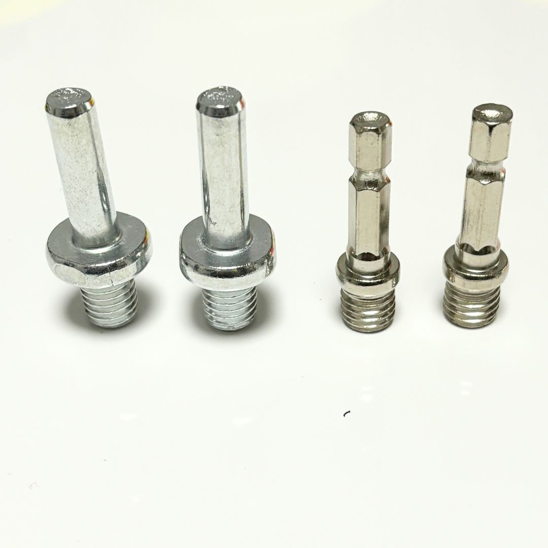 ポリッシャー バフ 洗車 24点セット スポンジ 丸軸付 六角軸 車磨き スポンジ 研磨 艶出 80mm 工具 電動用 仕上げ 家具_10