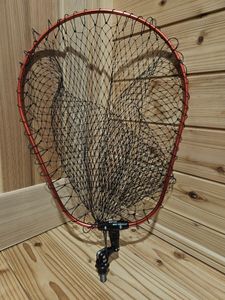 ダイワ DAIWA ランディングネットFL45 レッド フォールディングジョイント付き 替え網 磯