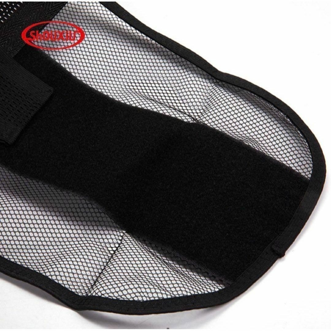 腰痛ベルトXXLサポーター　腰痛 ベルト コルセット サポーター サポートベルト 腰ベルト 骨盤ベルト 腰痛コルセット 　ブラック　男女兼用_8